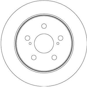 Remschijf TRW DF8335