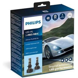 Philips LED-HL HB3/HB4 Ultinon Pro9100 | 11005U9100X2