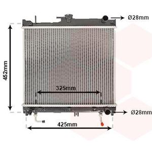 Radiateur VAN WEZEL 52002109