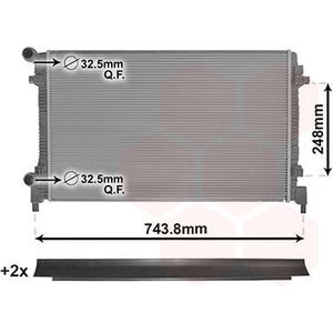 Radiateur VAN WEZEL 58012711