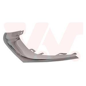 Plaat, bumper VAN WEZEL 3804597