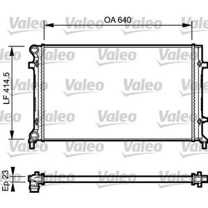 Radiateur VALEO 734332