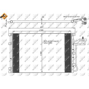 Condensor, airconditioning NRF 35616