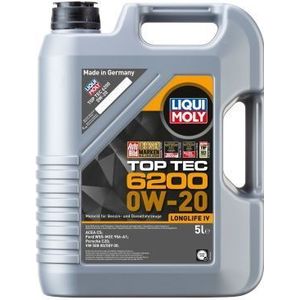 Motorolie Liqui Moly Top Tec 6200 0W-20 C5 5L | 20789