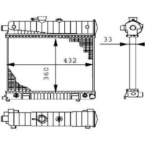 Radiateur MAHLE CR 2207 000S