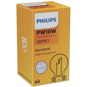 Philips PW16W 12V 16W WP3.3x14.5/4 | 12177C1