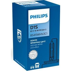 Philips D1S Xenon WhiteVision Gen2 | 85415WHV2C1