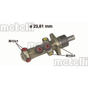 Hoofdremcilinder METELLI 05-0223