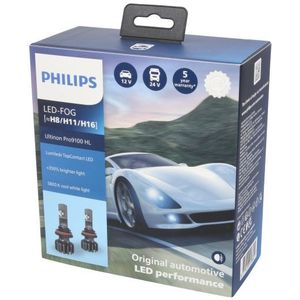 Philips Ultinon Pro9100 HL LED-Fog H8/11/16 | 11366U9100X2