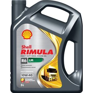 Shell Rimula Heavy Duty Diesel Engine Oil R6 LM 10W40 4L | 550054436
