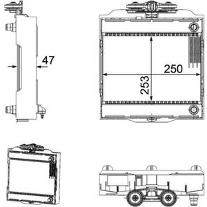 Radiateur MAHLE CR 923 000P