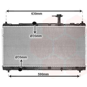 Radiateur VAN WEZEL 52012705