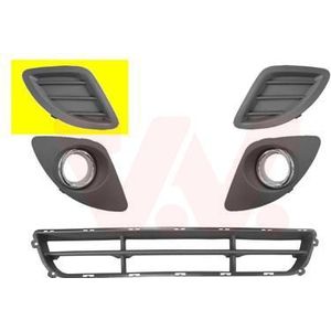 Ventilatiegrille, bumper VAN WEZEL 8353592