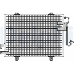 Condensor, airconditioning DELPHI TSP0225131
