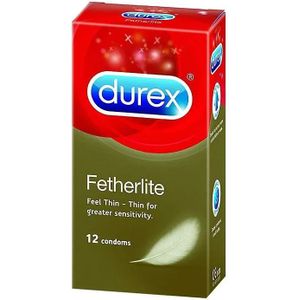 Durex Fetherlite Condooms - 12 stuks