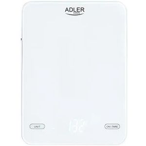 Adler AD 3177 Keukenweegschaal 10 KG Met USB - 2 Kleuren