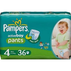 Pampers Baby Luiers - Maat 4 Active Boy Pants 36 Stuks