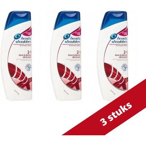 Head & Shoulders Anti Shampoo Voordeelverpakking - 2in1 3x225 ml