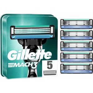 Gillette Mach 3 Scheermesjes - 5 stuks