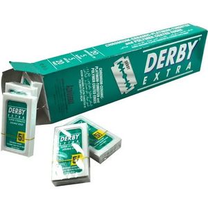 Derby Scheermesjes Plat - Extra (20 x 5 mesjes)
