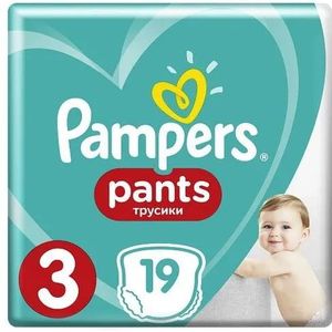 Pampers Baby Dry Pants Maat 3 - 19 Luierbroekjes
