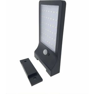 Hofftech Solar lamp - 36 heldere LED-lampen - Waterbestendig - IP44 - Zwart