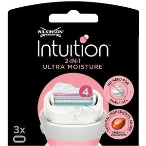 Wilkinson Intuition ultra moisture shea butter 3 stuks