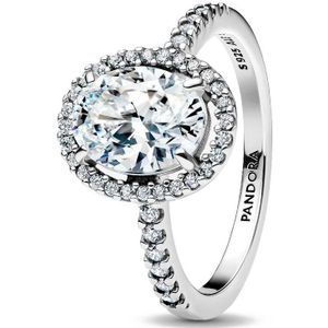 Pandora Ringe Brilliant Oval Halo Ring 193777C01