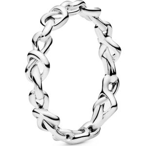 Pandora Ringe Ring aus Sterlingsilber mit geknoteten Herzen 198018