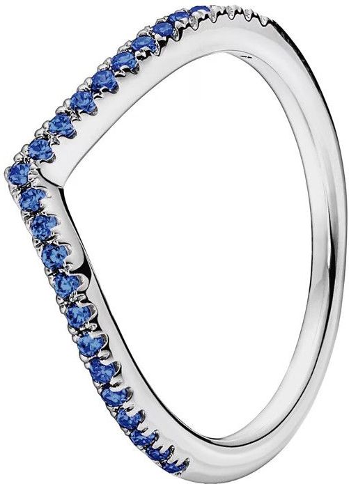 Pandora Ringe Blau schimmernder Wunschring 196316C02