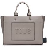 Tous Bags Damentaschen, Toilettenartikel und Koffer Shopper Amaya Grey La Rue Neu TOUS