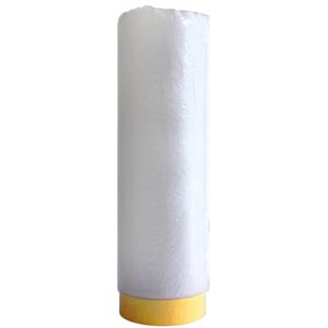 Abdeckfolie mit Malerkrepp Masker Tape 2100mm/20m 1x