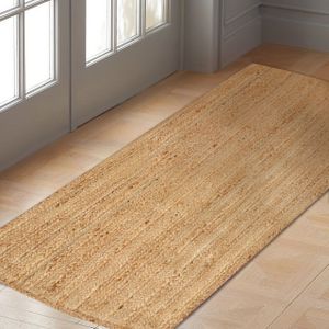 Teppich Sophia, 80cm x 250cm, Farbe Hellbraun, rechteckig, Florhöhe 10mm