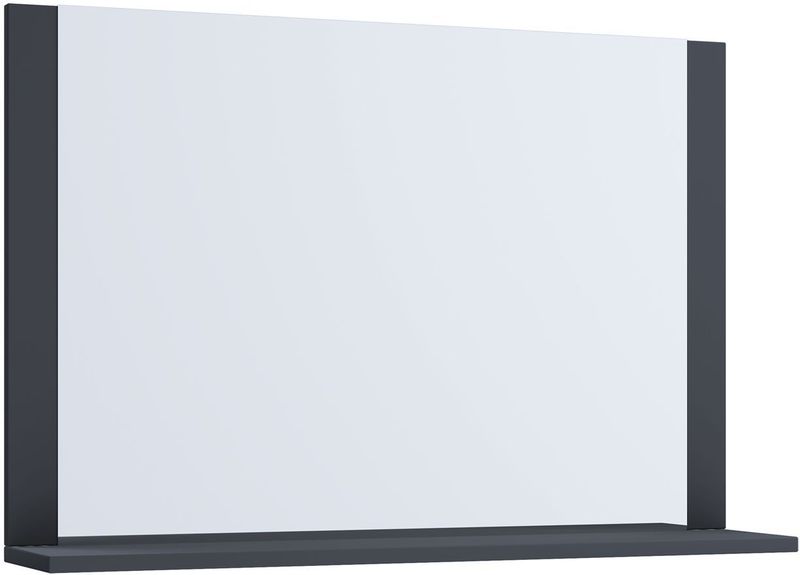 Spiegel Lendas mit Ablage 80 cm Anthrazit