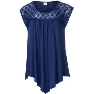 Longtop mit Spitze für Damen