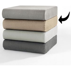 Premium-Jersey-Spannbetttuch für Topper oder Boxspringbett