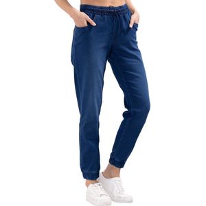 Sweat Denim Jogg-Jeans für Damen