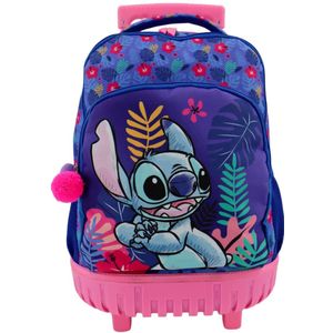 Lilo &amp; Stitch Kinder Trolley Rucksack Perfekt für Schule, Reisen und Freizeit