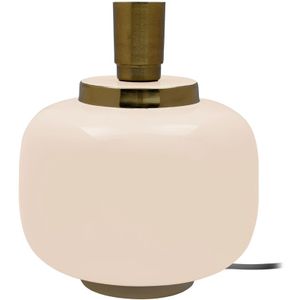 Tischlampe Art Deco 225 Puderrosa / Gold