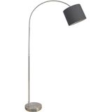 Lighting - SANNA - Stehleuchte Metall Nickel matt, 1x E27
