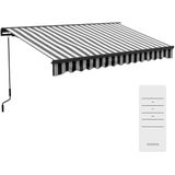 Gelenkarmmarkise elektrisch 350 x 250cm Balkonmarkise mit UV-Schutz