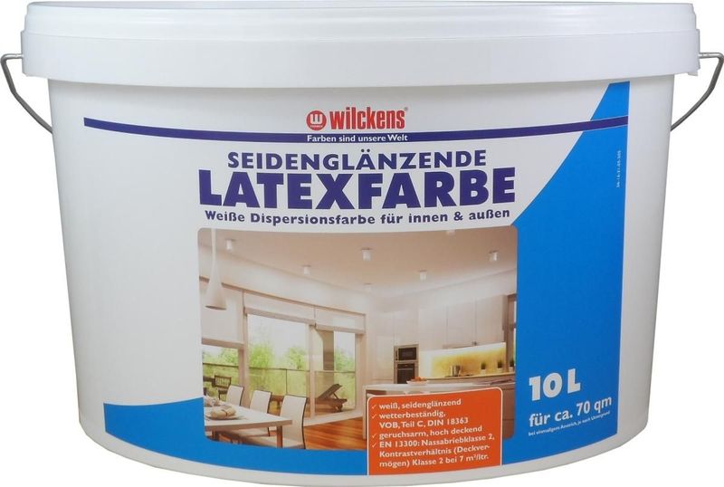 Wilckens Latexfarbe seidenglänzend 10l