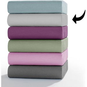 Mako-Feinjersey-Spannbettuch - ca. 180 - 200 x 200 cm
