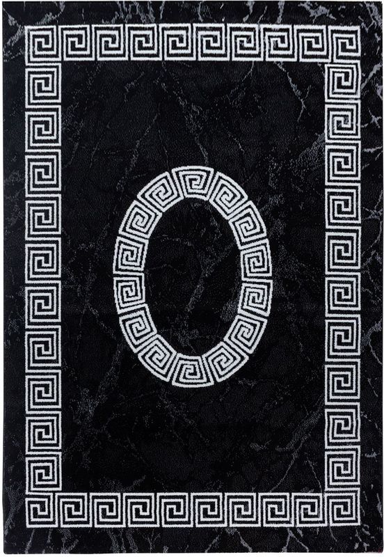 Teppich, PLUS 8009, BLACK, 120 x 170 cm