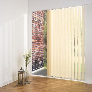 Schiebevorhang 120 x 250 cm cream 89 mm