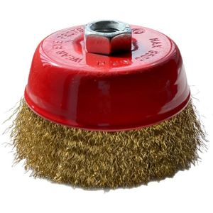 Topfbürste 65mm Bürste gewellt Winkelschleifer & Flex 1x