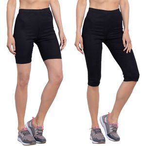 Radler- und Capri-Leggings 2er-Pack