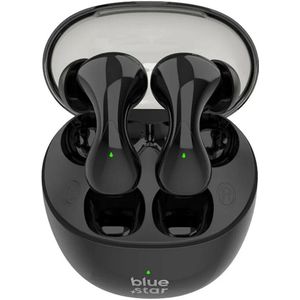 Bluetooth Kopfhörer 200mAh Bluetooth 5.4 Wasserdicht In-Ear-Kopfhörer in Schwarz