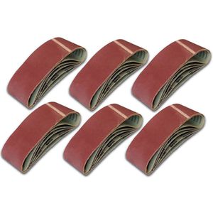 10x Schleifbänder Schleifband 100x560 mm Gewebebänder Korn 120