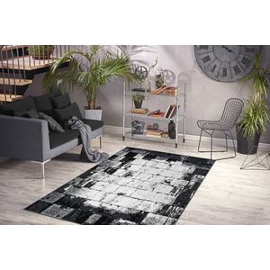 Flachflorteppich Esperanto 325 Grau / Anthrazit